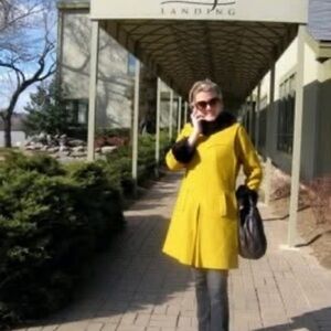 Gorgeous Vintage Wool and Fur Trim Coat